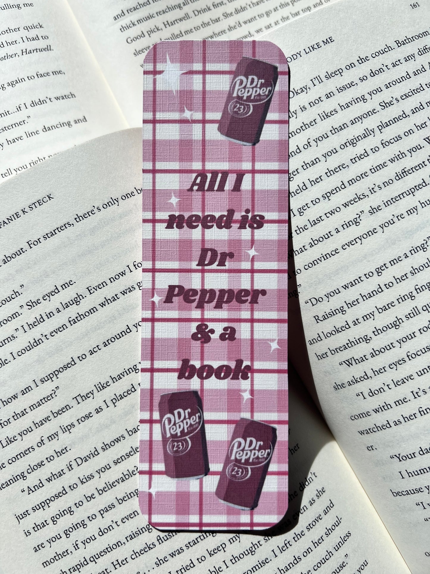 "𝒜𝓁𝓁 𝐼 𝓃𝑒𝑒𝒹 𝒾𝓈 𝒟𝓇 𝒫𝑒𝓅𝓅𝑒𝓇 𝒶𝓃𝒹 𝒶 𝒷𝑜𝑜𝓀" bookmark