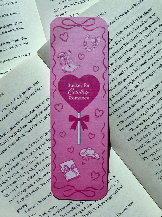 "𝒮𝓊𝒸𝓀𝑒𝓇 𝒻𝑜𝓇 𝒞𝑜𝓌𝒷𝑜𝓎 𝑅𝑜𝓂𝒶𝓃𝒸𝑒" bookmark