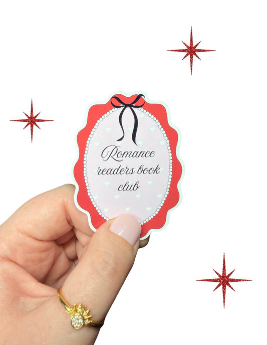 "𝑅𝑜𝓂𝒶𝓃𝒸𝑒 𝓇𝑒𝒶𝒹𝑒𝓇𝓈 𝒷𝑜𝑜𝓀 𝒸𝓁𝓊𝒷" sticker
