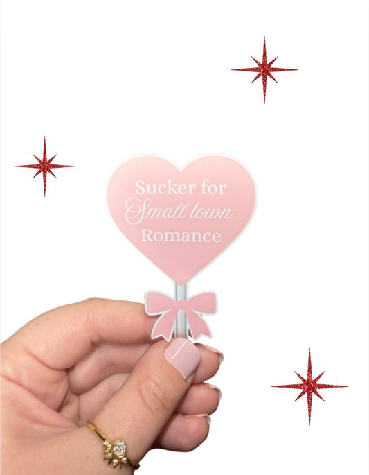 "𝒮𝓂𝒶𝓁𝓁 𝓉𝑜𝓌𝓃 𝓇𝑜𝓂𝒶𝓃𝒸𝑒" sticker