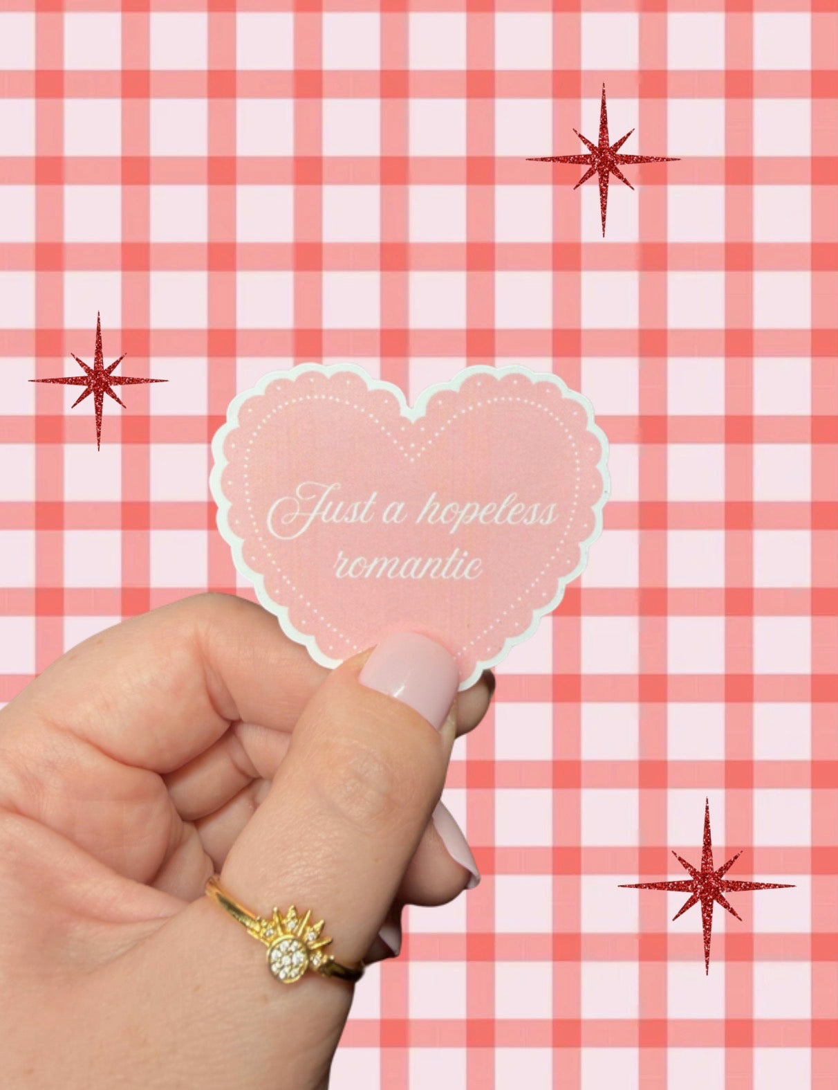 "𝒥𝓊𝓈𝓉 𝒶 𝒽𝑜𝓅𝑒𝓁𝑒𝓈𝓈 𝓇𝑜𝓂𝒶𝓃𝓉𝒾𝒸" sticker