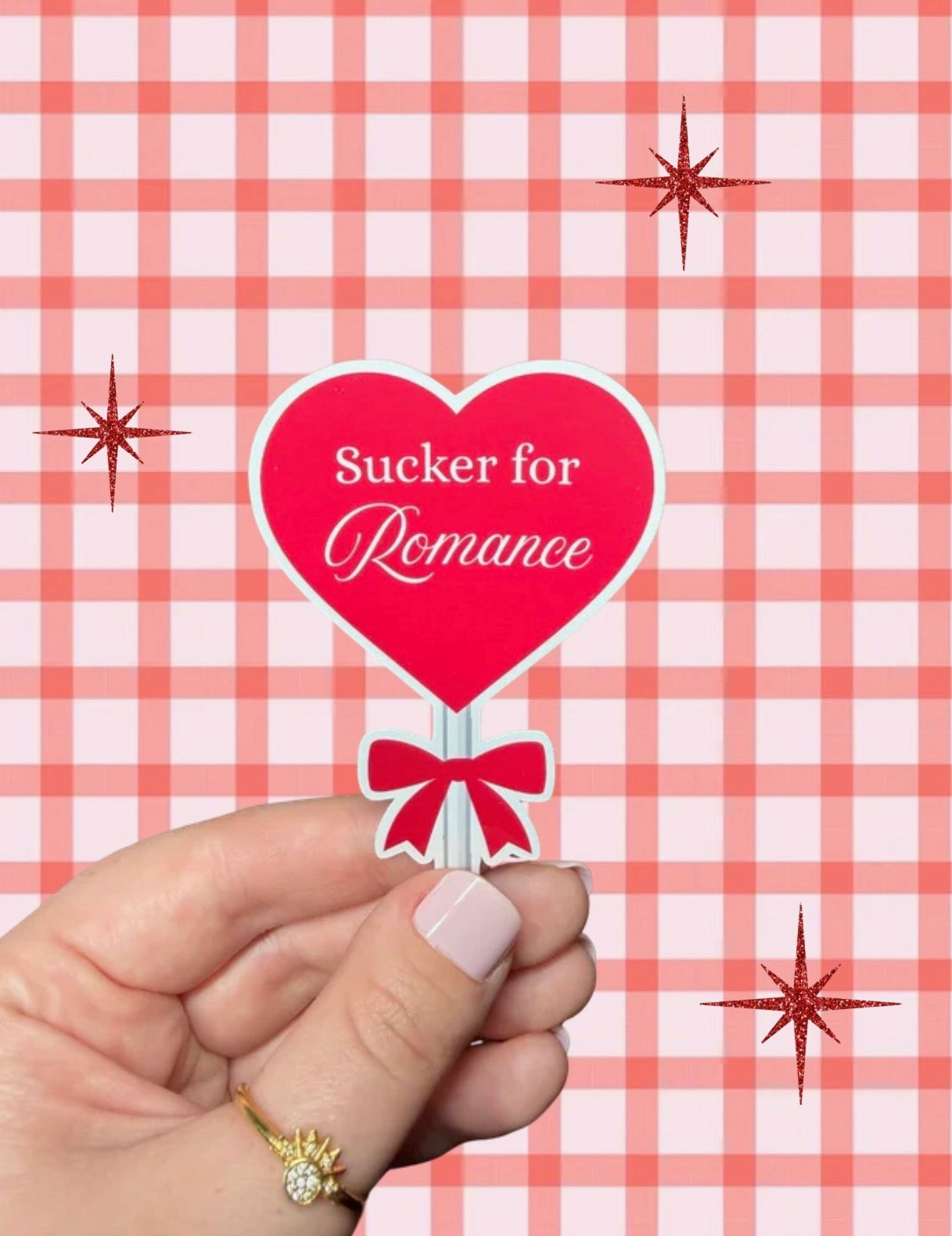 "𝑅𝑒𝒹 𝓇𝑜𝓂𝒶𝓃𝒸𝑒" sticker
