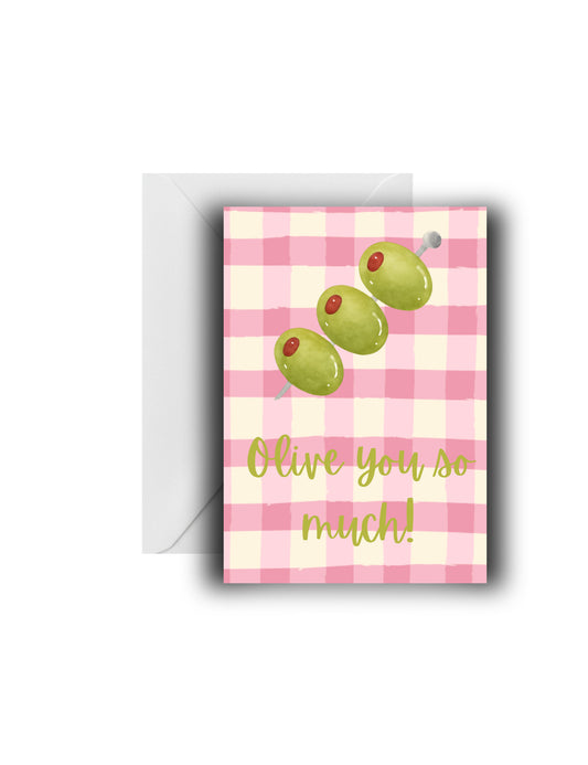 "𝒪𝓁𝒾𝓋𝑒 𝓎𝑜𝓊 𝓈𝑜 𝓂𝓊𝒸𝒽!" Love Card