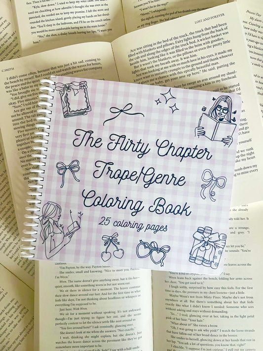 𝒯𝒽𝑒 𝐹𝓁𝒾𝓇𝓉𝓎 𝒞𝒽𝒶𝓅𝓉𝑒𝓇 𝒸𝑜𝓁𝑜𝓇𝒾𝓃𝑔 𝒷𝑜𝑜𝓀